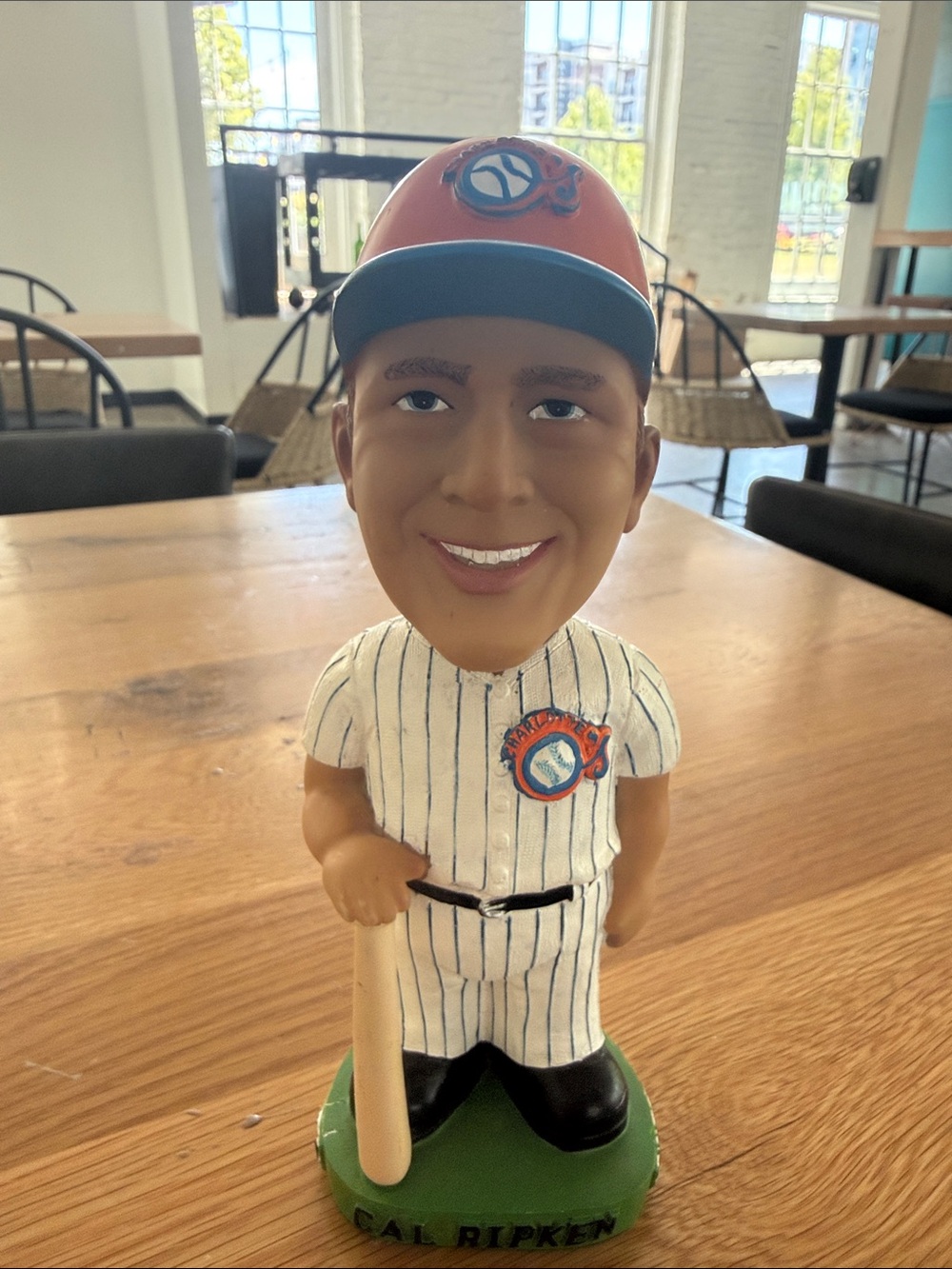Rare Cal Ripken jr. Charlotte knights Baseball Player Bobblehead -